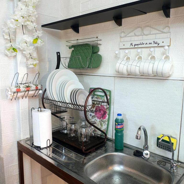 Loft with office, balcony, and grill - Apartamento de 1 dormitorio - 37