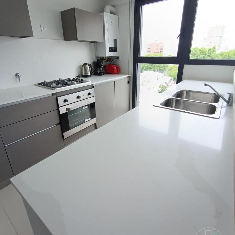 Moderno 2 Ambientes en el Centro con Balcón y Parrilla - Apartamento de 1 dormitorio - 5