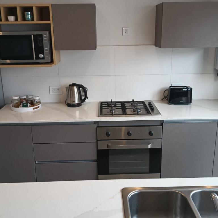 Moderno 2 Ambientes en el Centro con Balcón y Parrilla - Apartamento de 1 dormitorio - 6