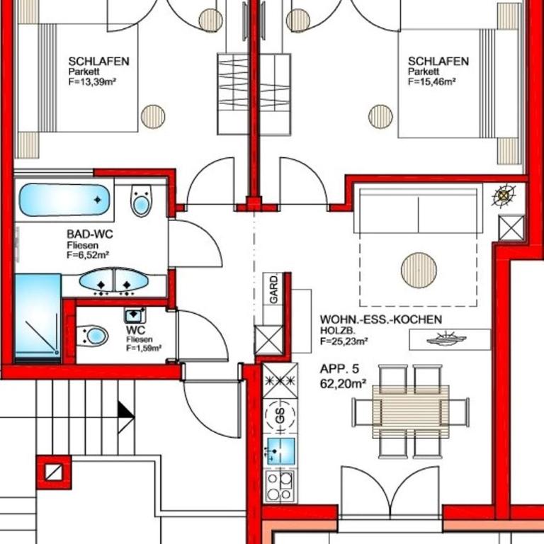 Appartements Die Rifflerin - Two-Bedroom Apartment - 2