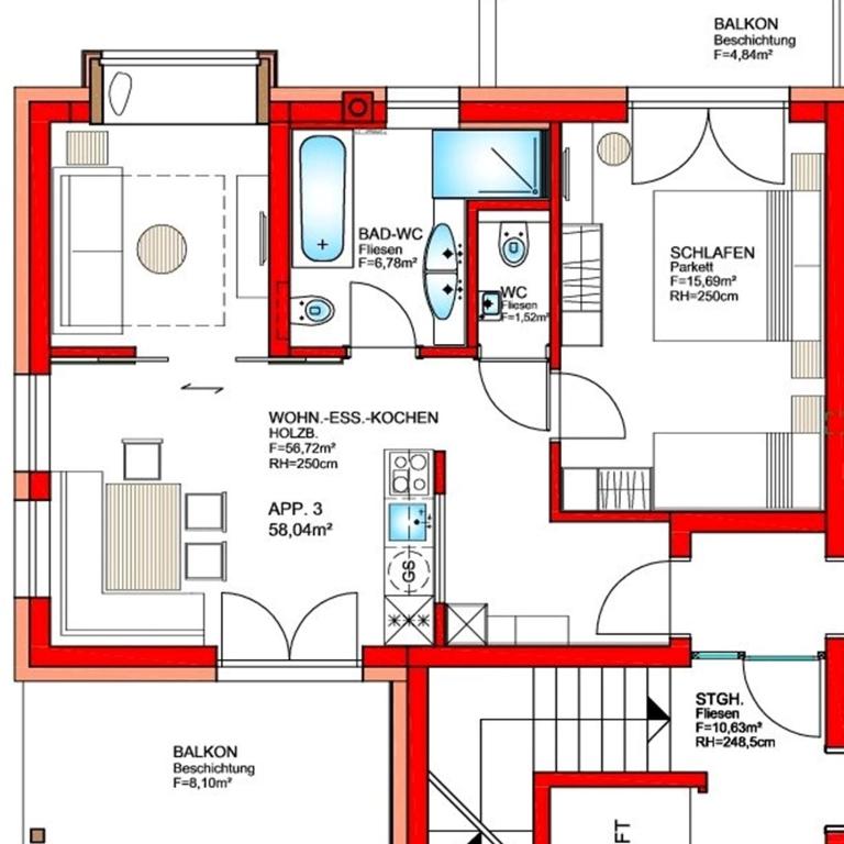 Appartements Die Rifflerin - One-Bedroom Apartment - 5