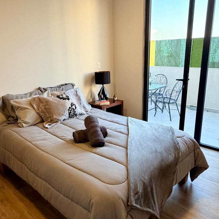 Apt with terrace, Andares, Providencia, Chapu - Apartamento de 2 dormitorios con terraza - 1