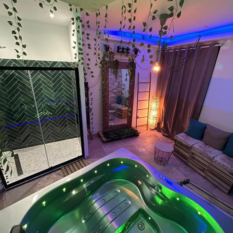 Love room - Jacuzzi - Netflix - Clim - 3min train station - One-Bedroom Apartment - 14