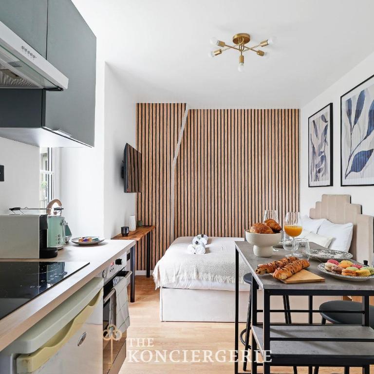 Studio Elegant Redecore - Confort et Calme a Paris - Appartement - 5