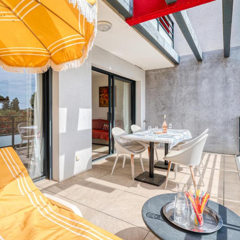 T2 tout confort proche plage, Climatisation, Parking inclus - Appartement 1 Chambre - 1