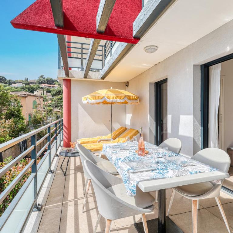 T2 tout confort proche plage, Climatisation, Parking inclus - Appartement 1 Chambre - 4