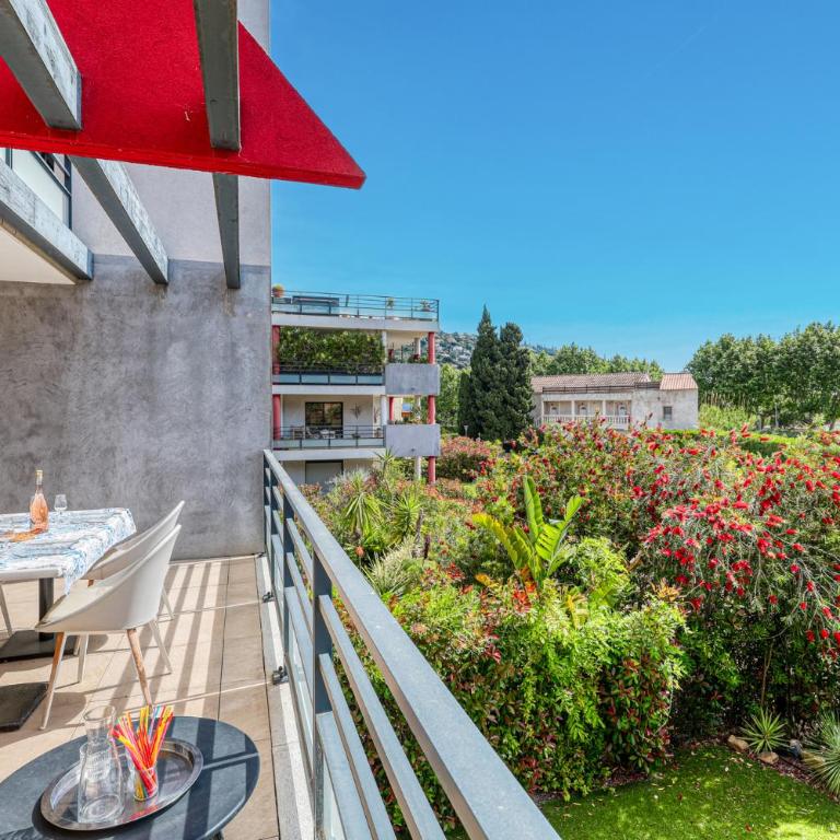 T2 tout confort proche plage, Climatisation, Parking inclus - Appartement 1 Chambre - 11