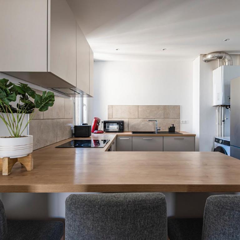 13 Place Royal - Center - Reims Cathedral Historic - Appartement 2 Chambres Deluxe - 7