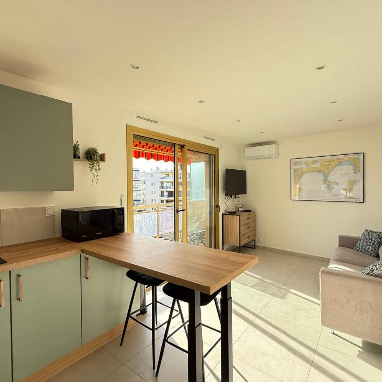 Studio moderne et lumineux à 2 pas des plages - Studio - 1