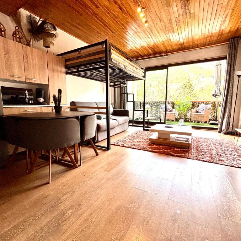 Sun Aravet - Spacieux Studio - 4 Pers- Avec Balcon à 300m des pistes - Studio - Vue sur Montagne - 12