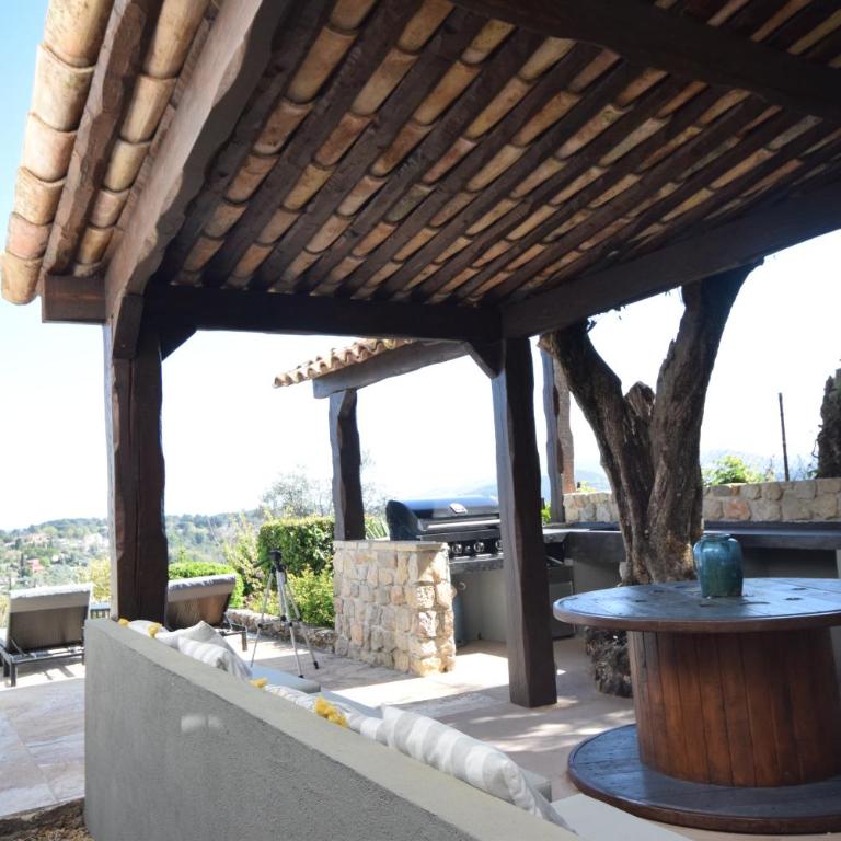 Villa luxe Grasse avec piscine privée 12x5, vue panoramique, proche Cannes - Villa - 8