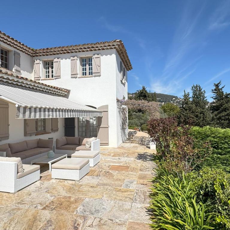 Villa luxe Grasse avec piscine privée 12x5, vue panoramique, proche Cannes - Villa - 7