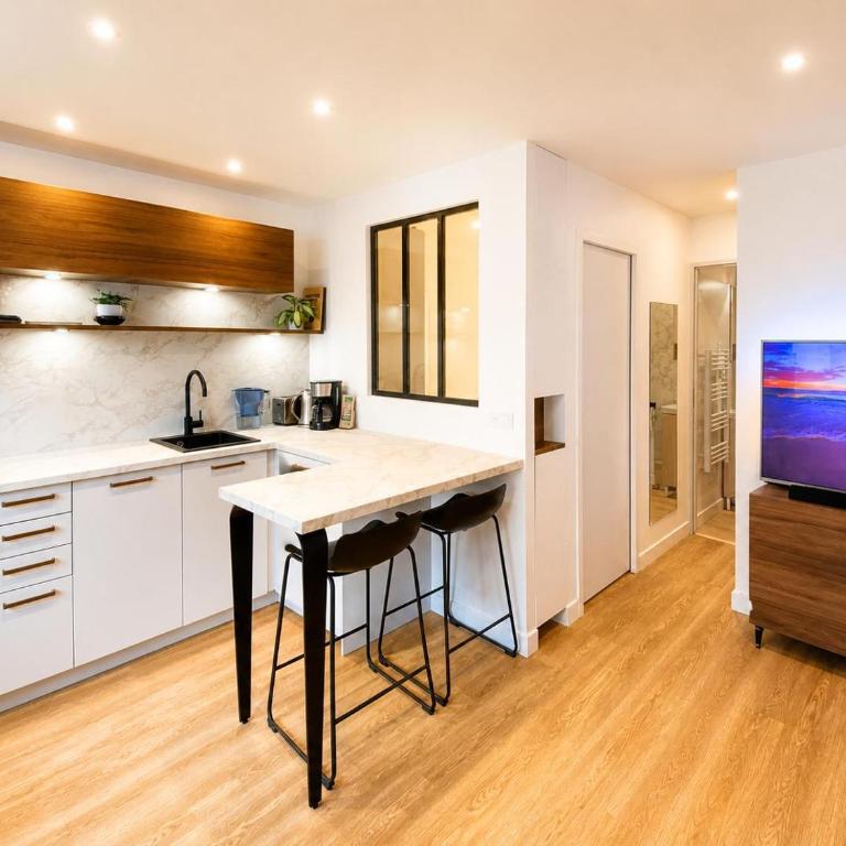 Appartement proche de la grande plage - One-Bedroom Apartment - 2