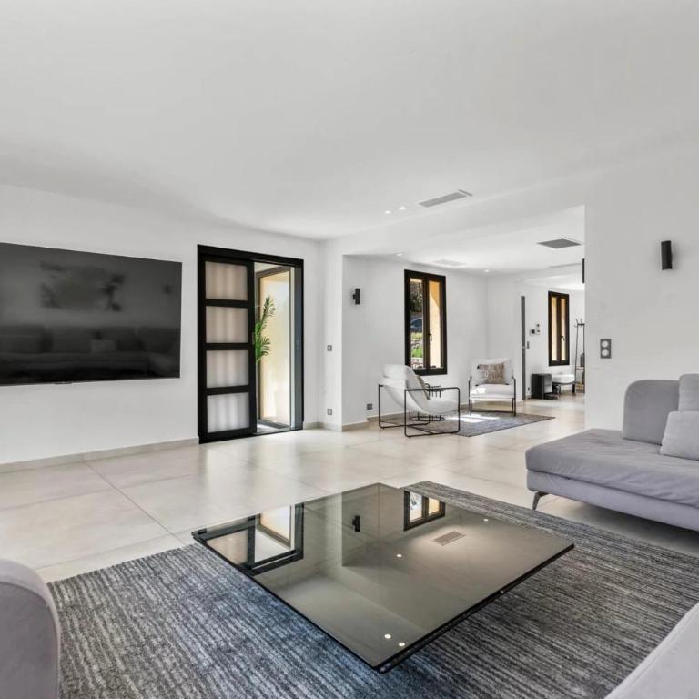 REF 2192 - Contemporary property in Cannes with sea view pool - Villa - 6