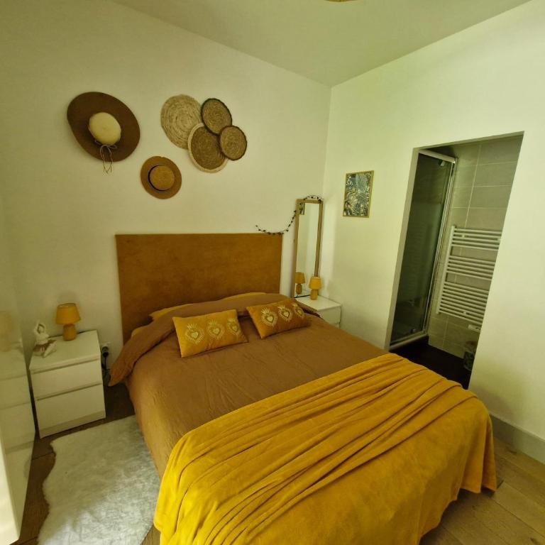 Le refuge des deux âmes - Chambre Double avec Salle de Bains Privative - 2