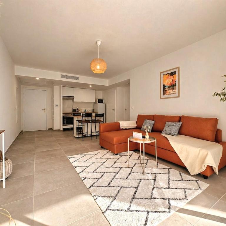 Casa Loubet - Rez-de-jardin avec piscine rooftop, salle de sport & parking privé - BY AURAconciergerie - Apartamento de 1 dormitorio con jardín - 12