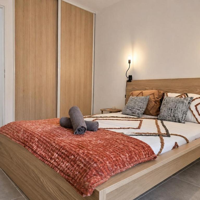 Casa Loubet - Rez-de-jardin avec piscine rooftop, salle de sport & parking privé - BY AURAconciergerie - Apartamento de 1 dormitorio con jardín - 21