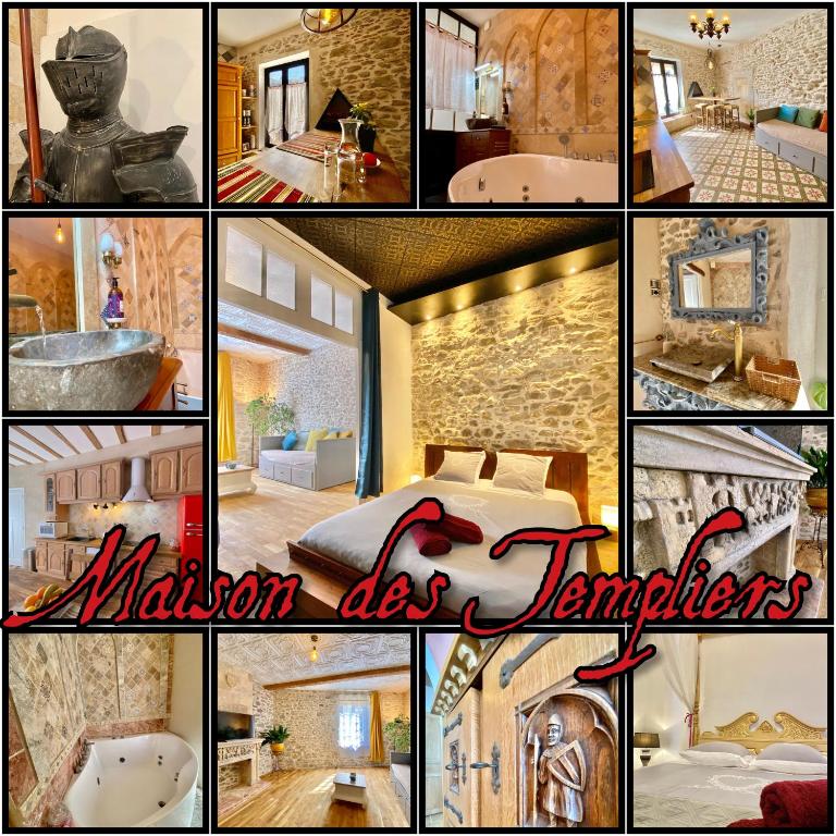 La Maison des Templiers ~ Ostal Médiéval ~ Logis enchantés - Appartement 1 Chambre - 1