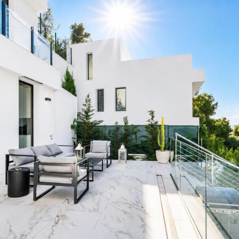 Villas Pinares de San Anton - Sea, City, Mountain, Views - Villa with Sea View - 12