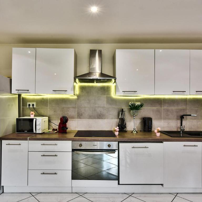 Appartement avec cour privative à Saint-Étienne - Appartement 1 Chambre avec Terrasse - 5