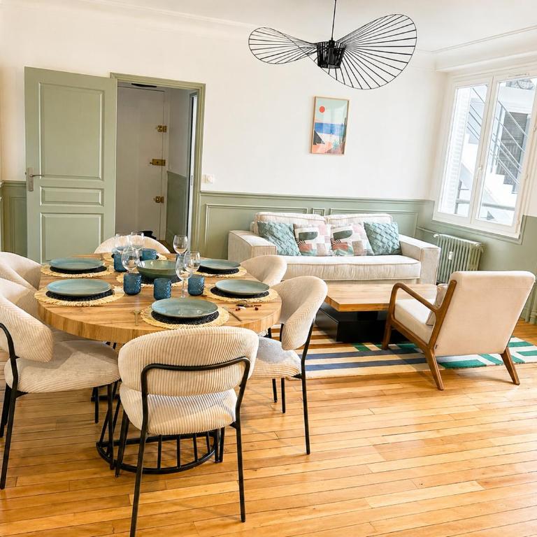 Quiet and bright apartment, Paris 17, medium-term stays, thirty nights or more - Appartement 1 Chambre - 7