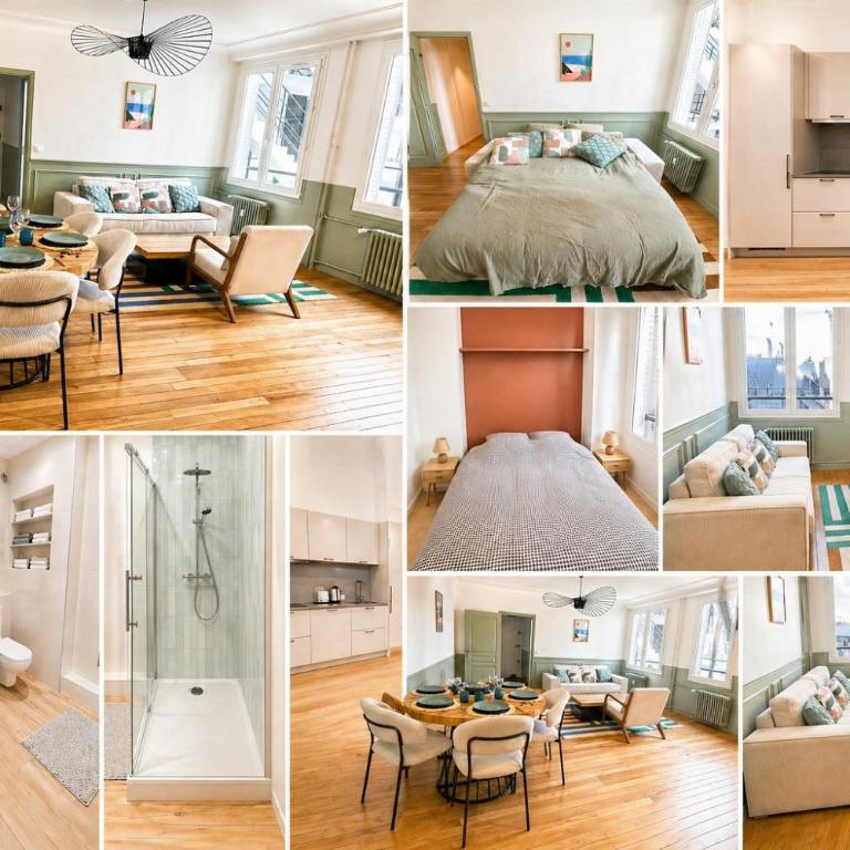 Quiet and bright apartment, Paris 17, medium-term stays, thirty nights or more - Appartement 1 Chambre - 1