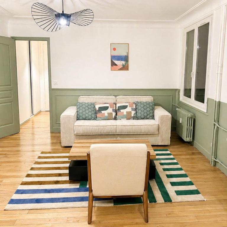 Quiet and bright apartment, Paris 17, medium-term stays, thirty nights or more - Appartement 1 Chambre - 11