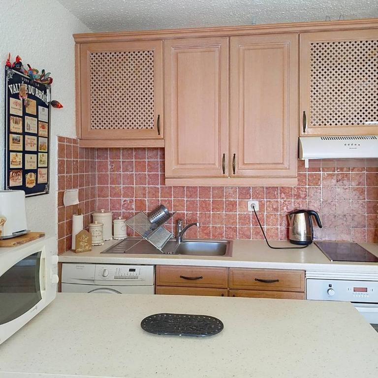T2 climatisé avec piscine, parking - Bormes-les-Mimosas - FR-1-610-6 - Apartment (4 Adults) - 7