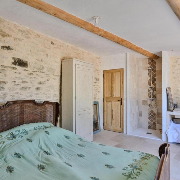 Mas provençal avec piscine à 10 minutes à pieds du village de Gordes - Villa con 3 Camere da Letto - 21