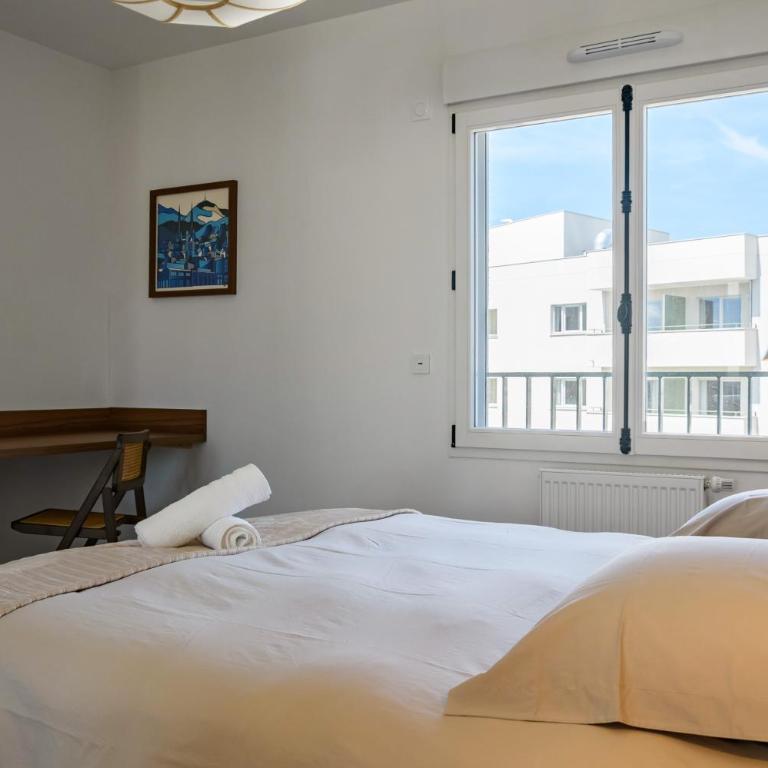 Le Grand Paris - Appartement lumineux avec balcon et parking privatif - Appartement 2 Chambres avec Terrasse - 8