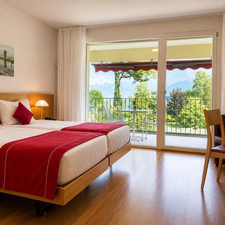 Parkhotel Emmaus - Casa del Sole - Double Room with Balcony and Garden View - 1