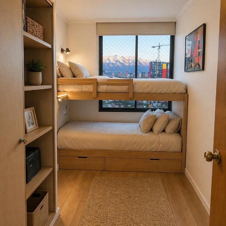 4BR Ski Apt 2 Parking Near Parque Arauco - Apartamento - 3