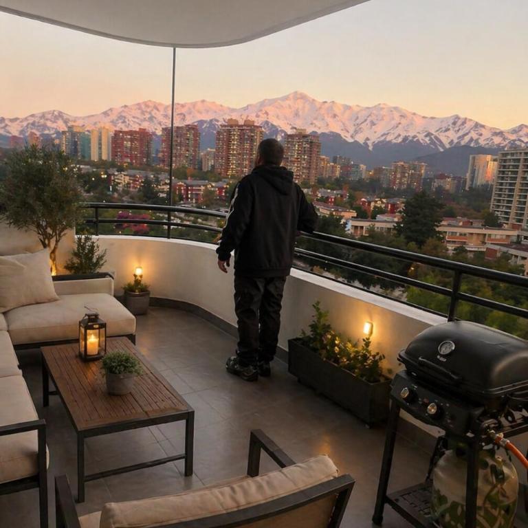 4BR Ski Apt 2 Parking Near Parque Arauco - Apartamento - 9
