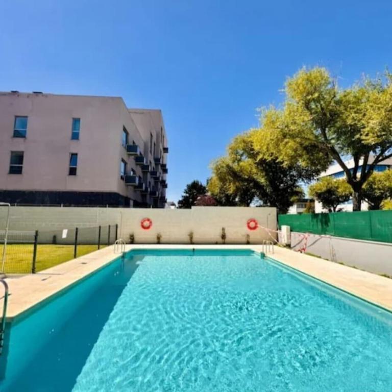 Laguna del Marquesado ideal visitar Madrid con piscina - One-Bedroom Apartment with Garden - 15