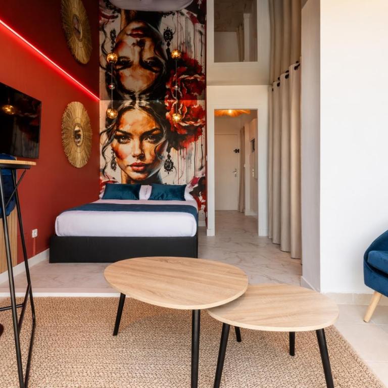 Cap Paradize - Vue Mer - Heliopolis - Parking - Climatisation - Village Naturiste - Apartment mit 1 Schlafzimmer - 6