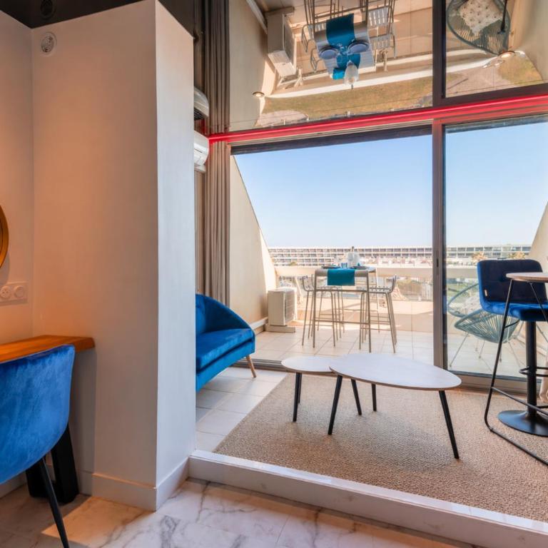 Cap Paradize - Vue Mer - Heliopolis - Parking - Climatisation - Village Naturiste - Apartment mit 1 Schlafzimmer - 11