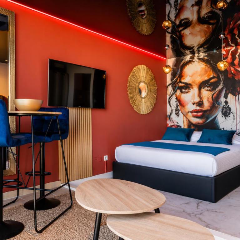 Cap Paradize - Vue Mer - Heliopolis - Parking - Climatisation - Village Naturiste - Apartment mit 1 Schlafzimmer - 3