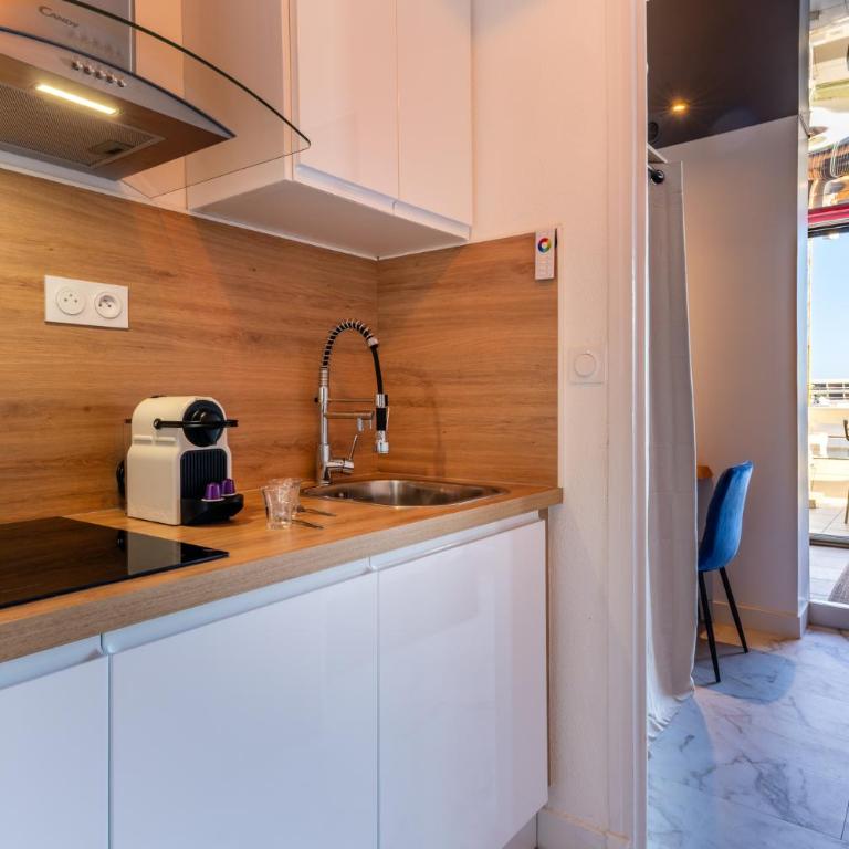Cap Paradize - Vue Mer - Heliopolis - Parking - Climatisation - Village Naturiste - Apartment mit 1 Schlafzimmer - 14