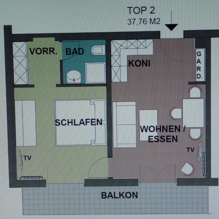Haus Lungau - Apartment 2 mit Seeblick - 10