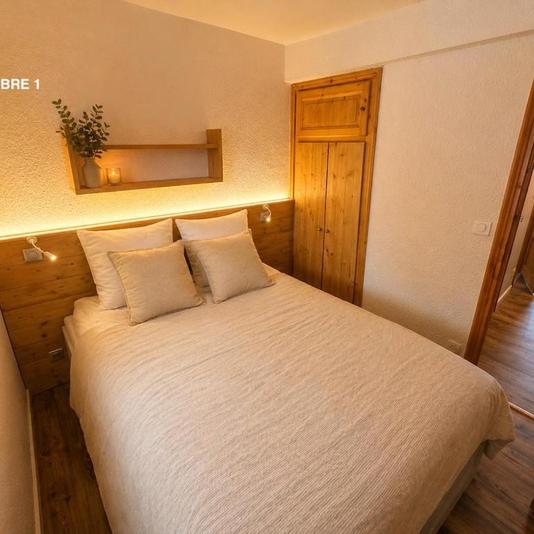 3 Chambres, Duplex avec balcon et magnifique vue, 5p - Appartement 3 Chambres avec Vue sur la Montagne - 9