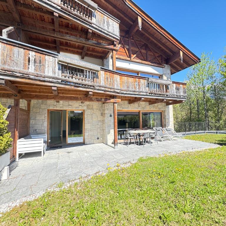 Mountain Lodge Leogang- Alpines Apartment, Terrasse, Garten, Kamin - Apartment mit 3 Schlafzimmern - 2