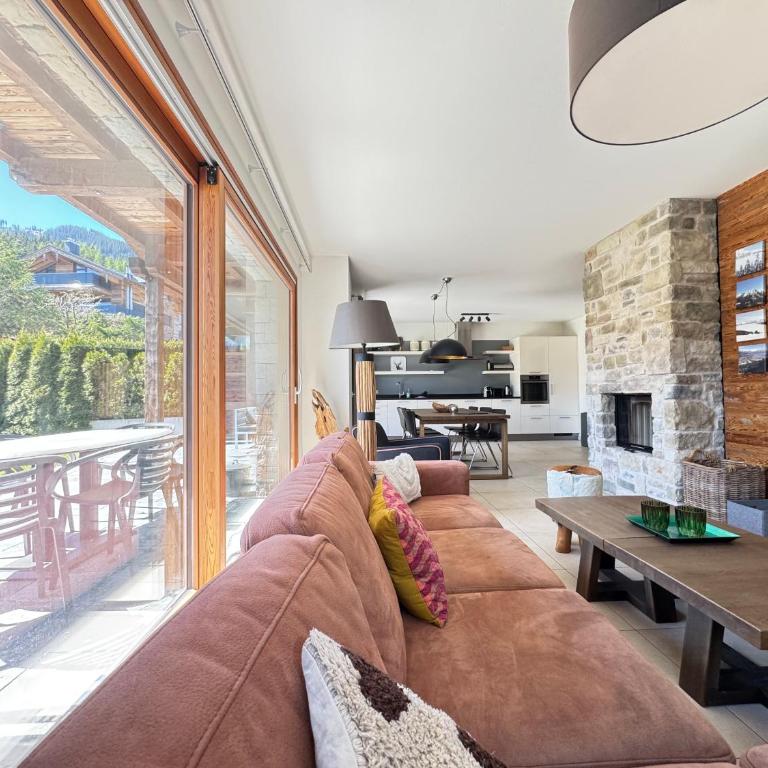Mountain Lodge Leogang- Alpines Apartment, Terrasse, Garten, Kamin - Apartment mit 3 Schlafzimmern - 1