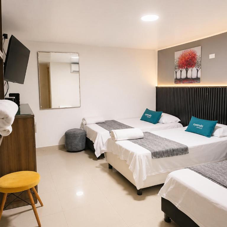 Ayenda Brisas del Rio - Standard Triple Room - 4