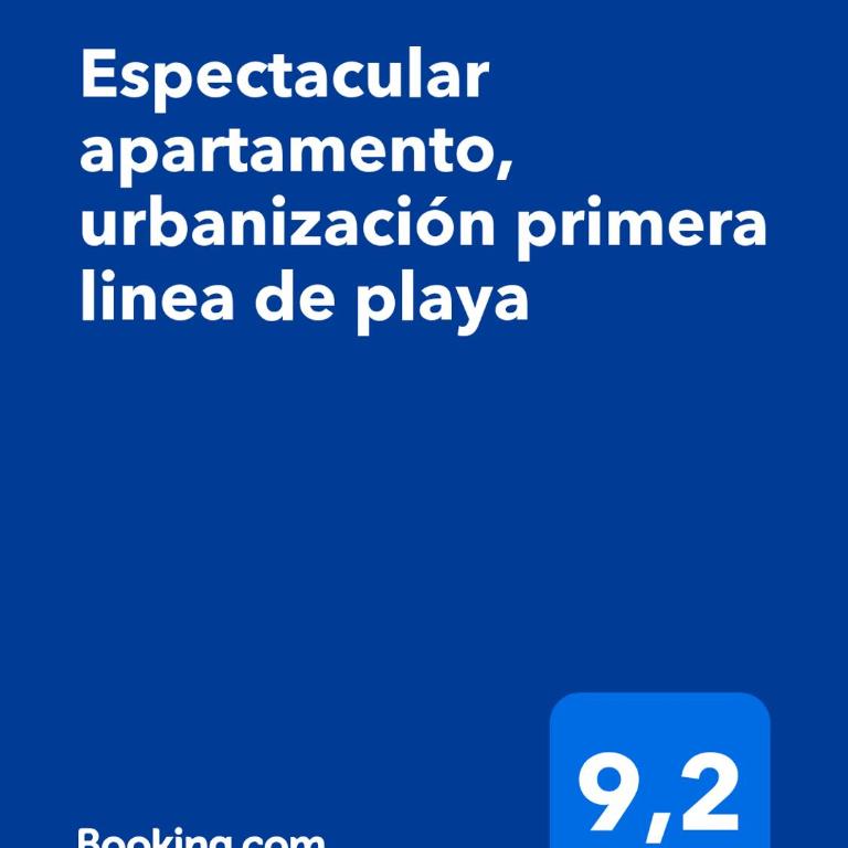 Espectacular apartamento, urbanización primera linea de playa - Apartamento de 1 dormitorio - 2