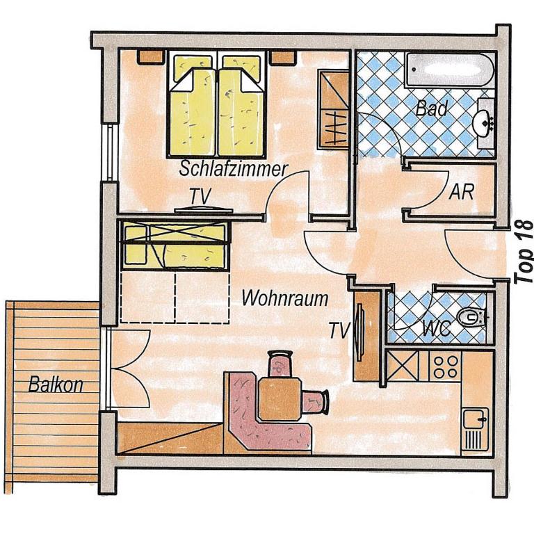 Appartementhaus Alpenpark - Standard Apartment - 13