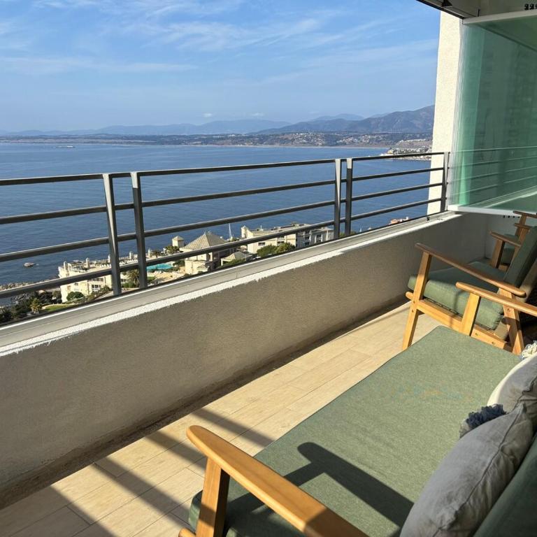 Full ocen view Concon 2D 2B to 5 guests - Two-Bedroom Apartment - 33