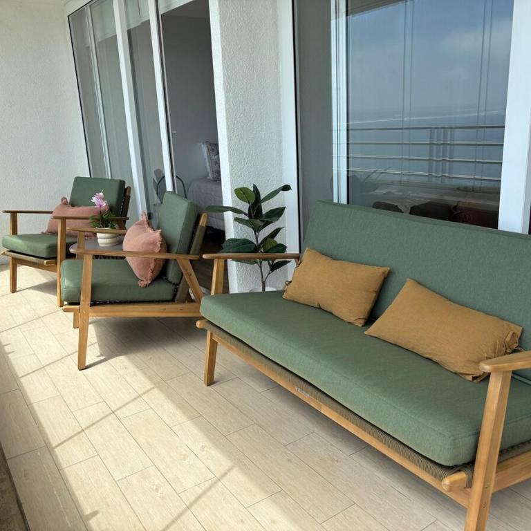 Full ocen view Concon 2D 2B to 5 guests - Two-Bedroom Apartment - 35