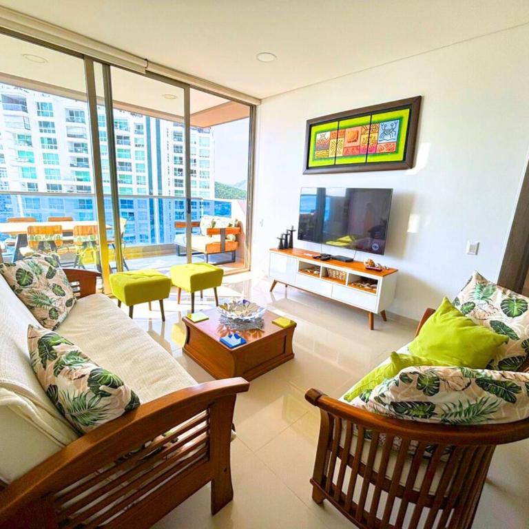 Samaria Club Playa High floor, Ocean view - Two-Bedroom Apartment with Sea View - 87