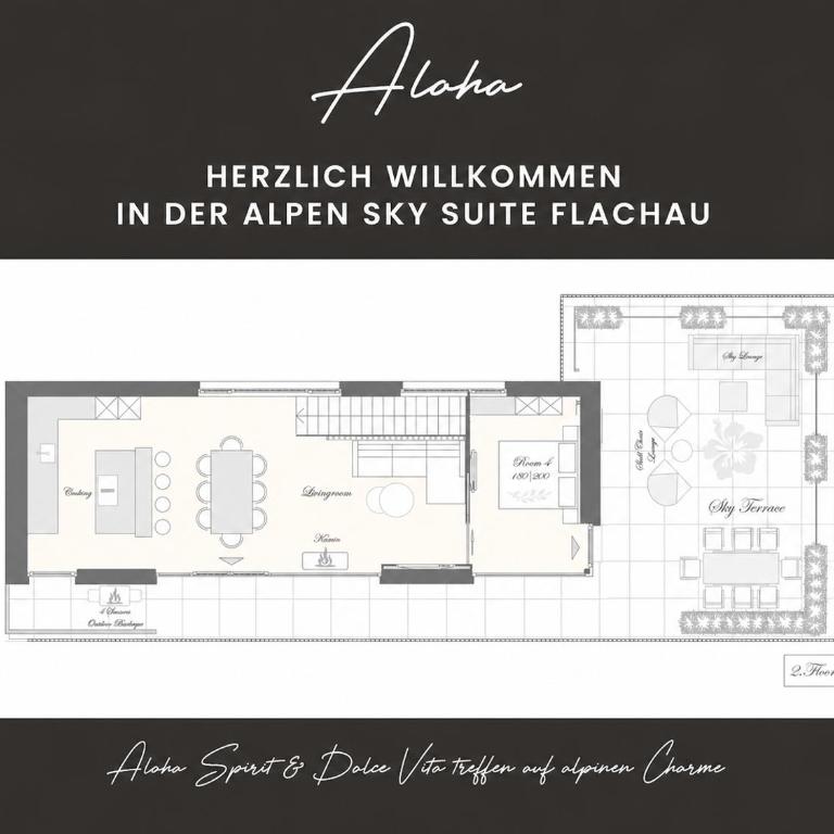 Alpen Sky Suite Flachau - Penthouse-Apartment mit 4 Schlafzimmern - 95