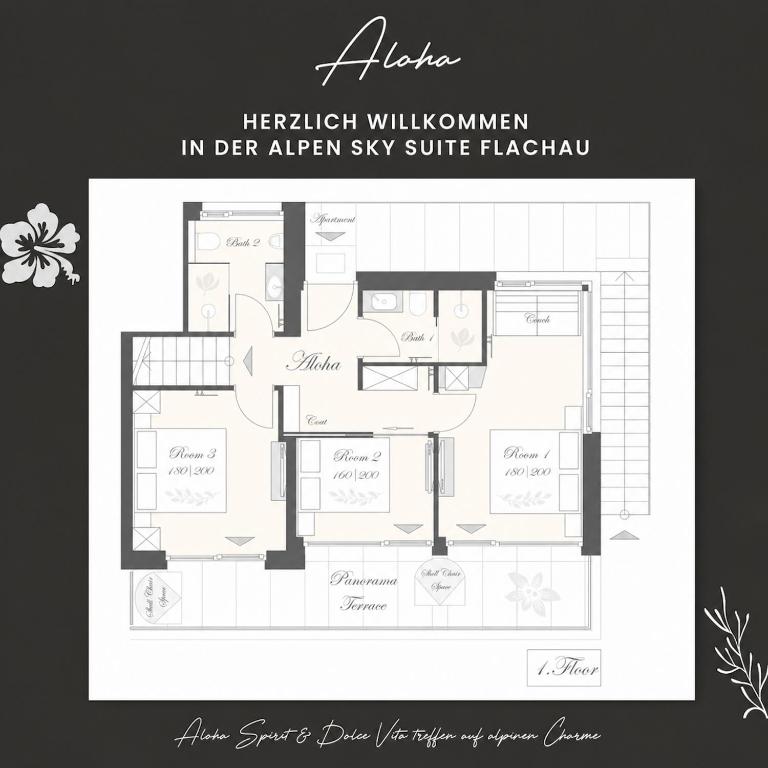 Alpen Sky Suite Flachau - Penthouse-Apartment mit 4 Schlafzimmern - 96